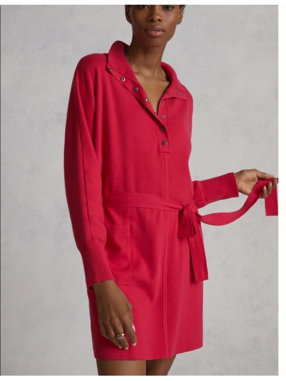 Daily Practice by Anthropologie Polo Knit Mini Dress